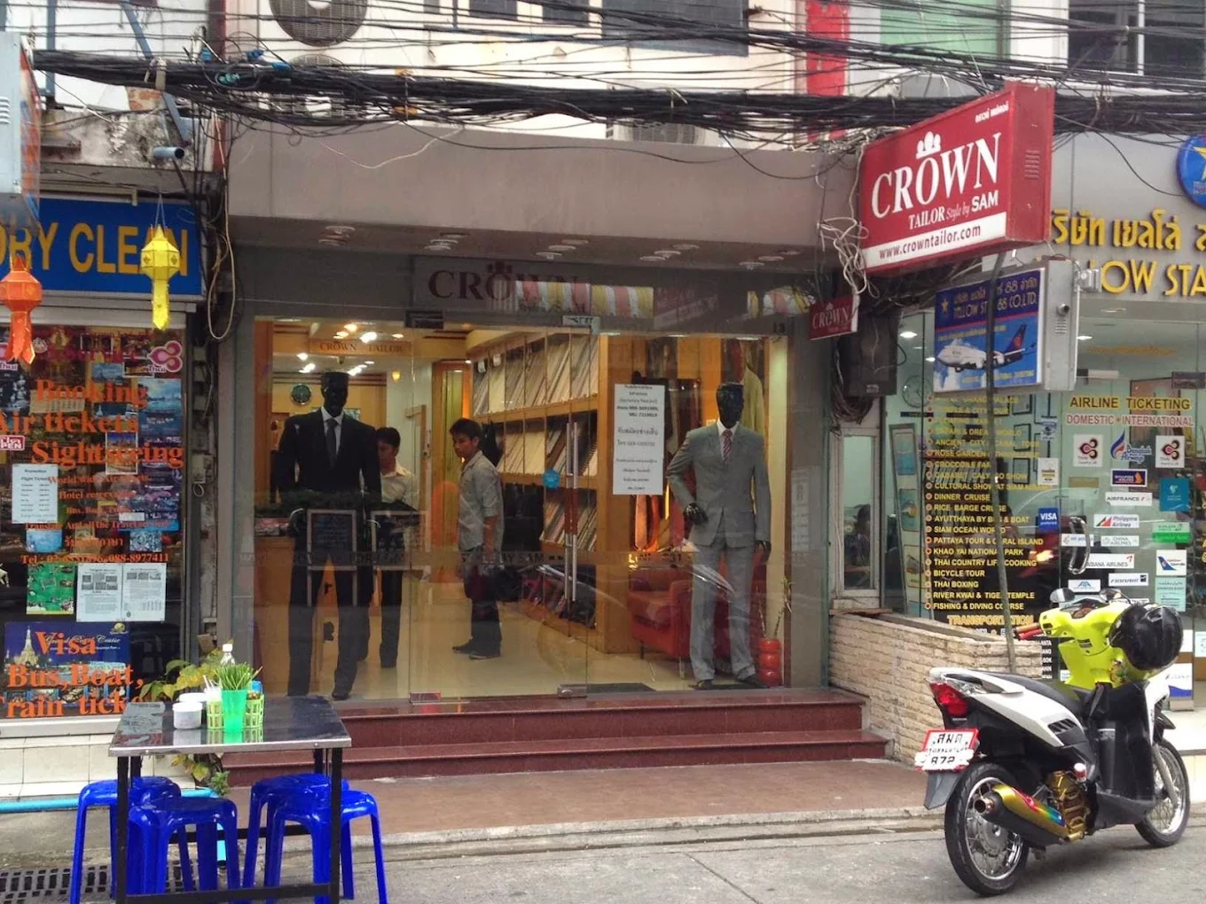 Crown Tailor Bangkok showroom