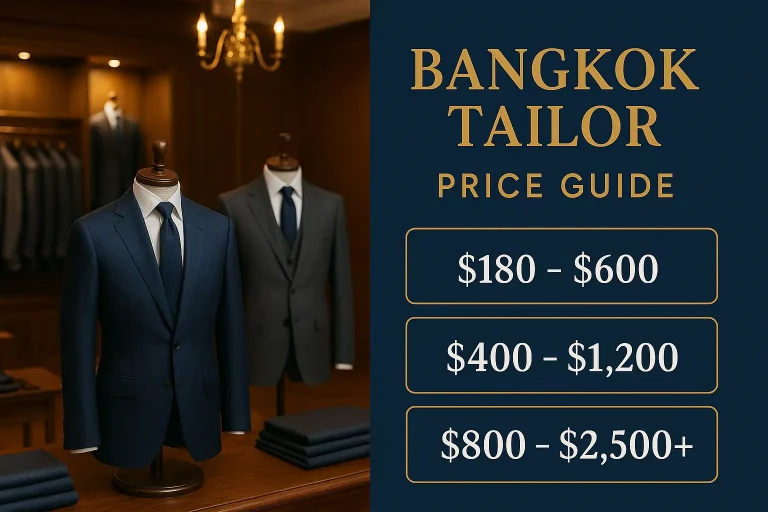 Bangkok Tailor Price Guide