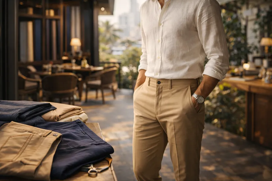 Custom Chinos and Casual Trousers