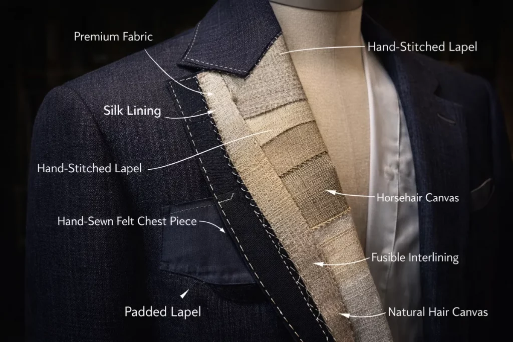 Buy a Suit in Bangkok understanding suit construction