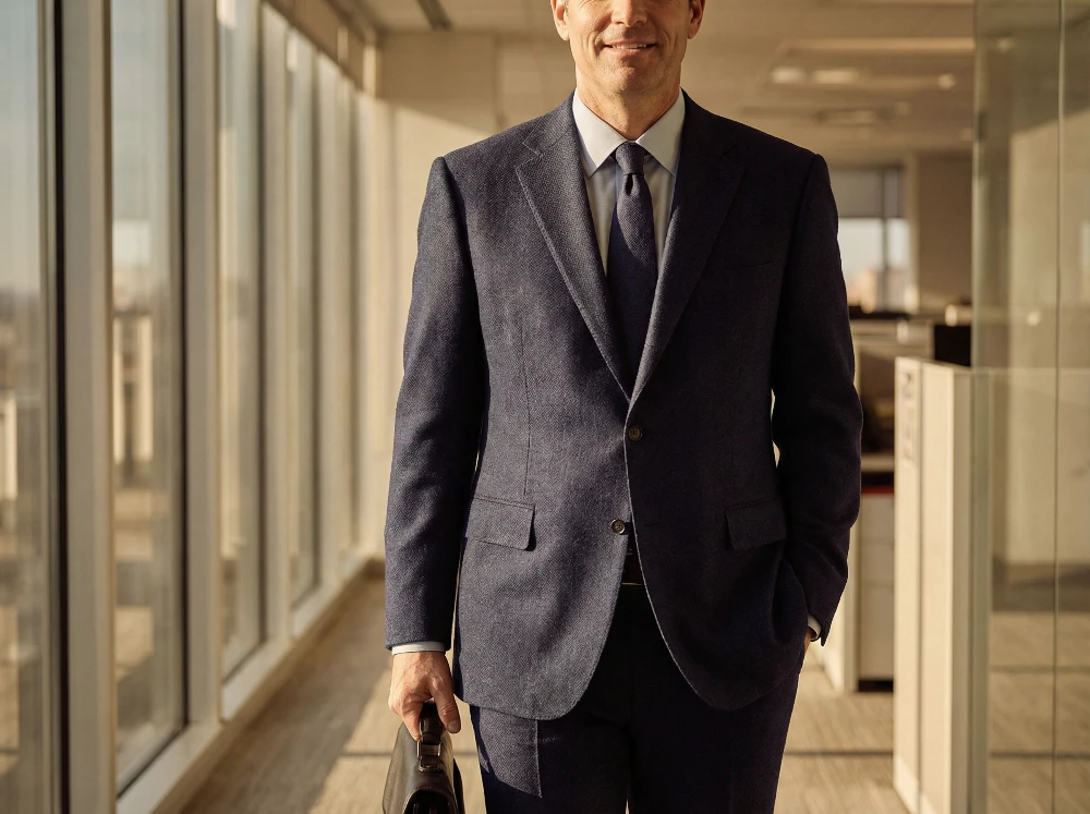 Super 100s Wool Explained Business Suit