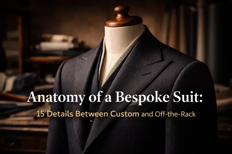 Anatomy of a Bespoke Suit 15 Details Between Custom and Off-the-Rack