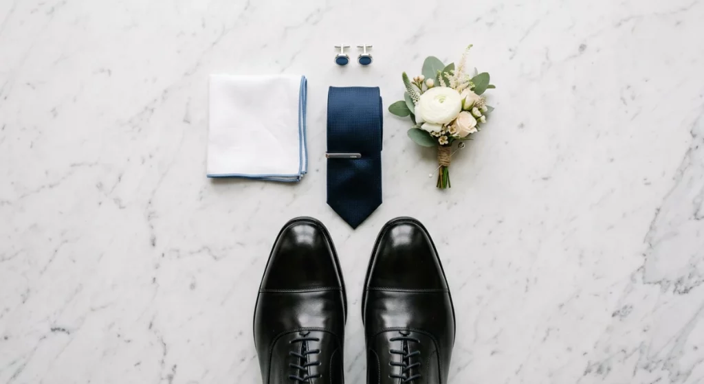 wedding suit Bangkok accessories