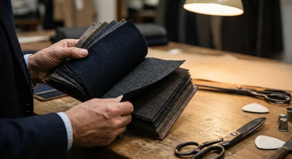 best place to get a suit made in asia fabrics