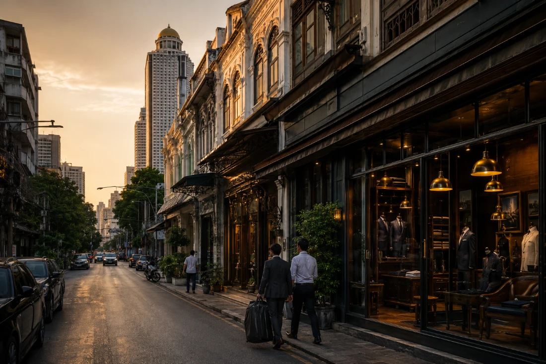 Best tailors in Bang Rak on the historic Charoen Krung Road heritage corridor