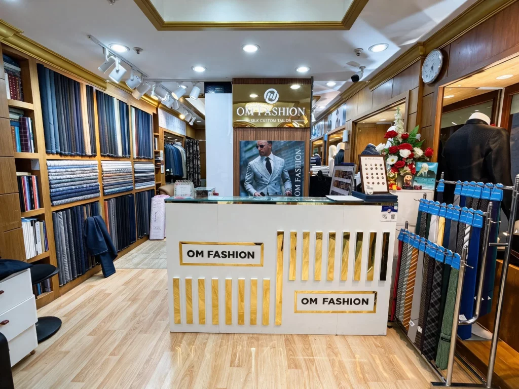 Om Fashion Bespoke Tailor Review Shop Interior