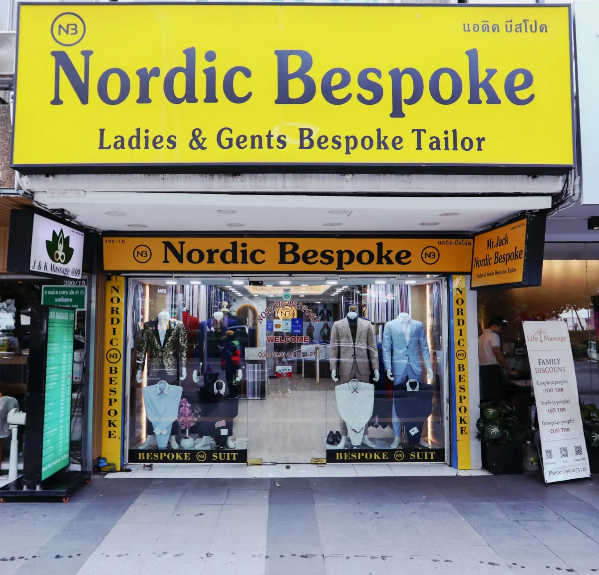 Nordic Bespoke Tailor ranked #4 best tailor on Sukhumvit